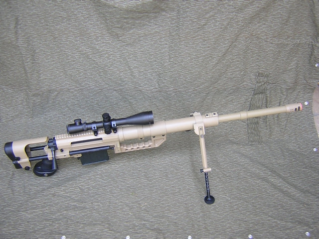 Cheytac Intervention M200 Ares Gas-Molla Tan Version