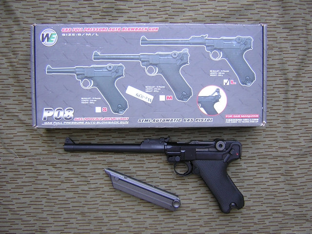 P08 8" Full Metal GBB by We