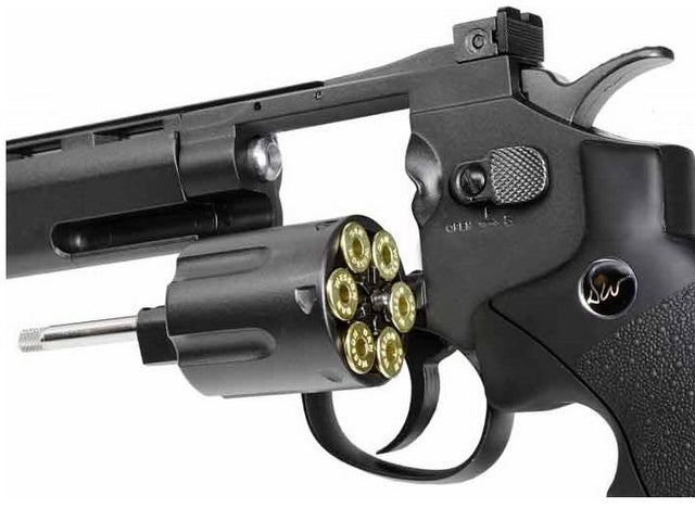 Dan Wesson 6" Co2 Revolver by Asg