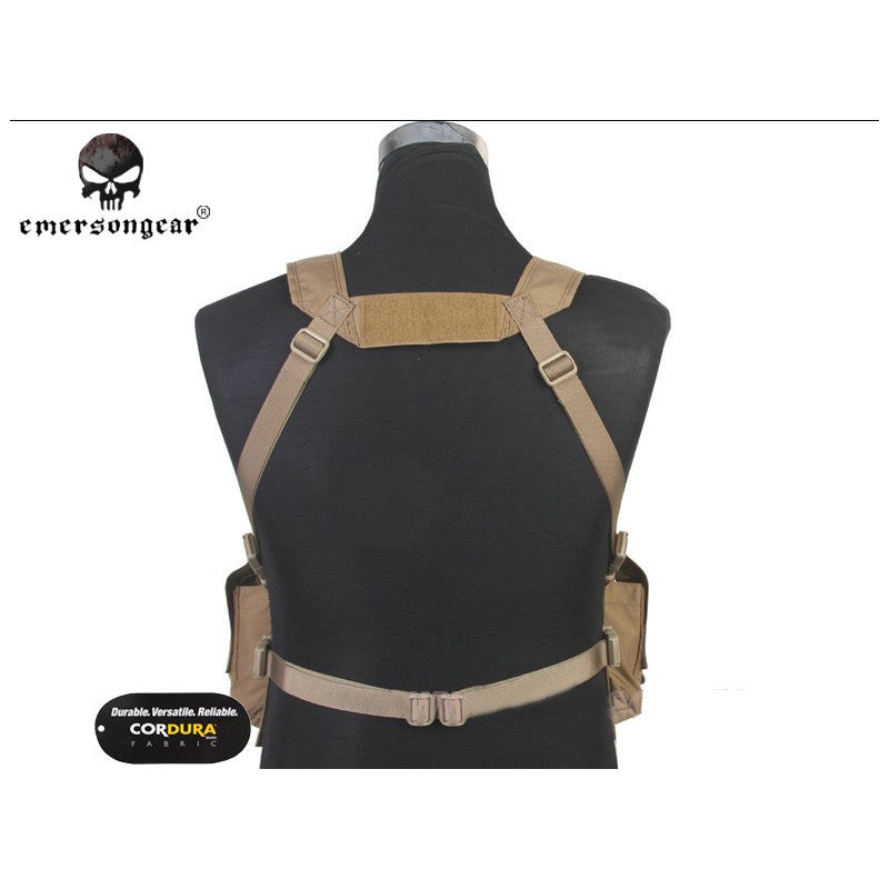 Chest Rig Mayflower UW CB Coyote Brown by Emerson Gear