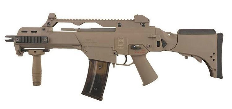 G36c SA-G12V EBB Electric BlowBack AEG Tan Version by Specna Arms