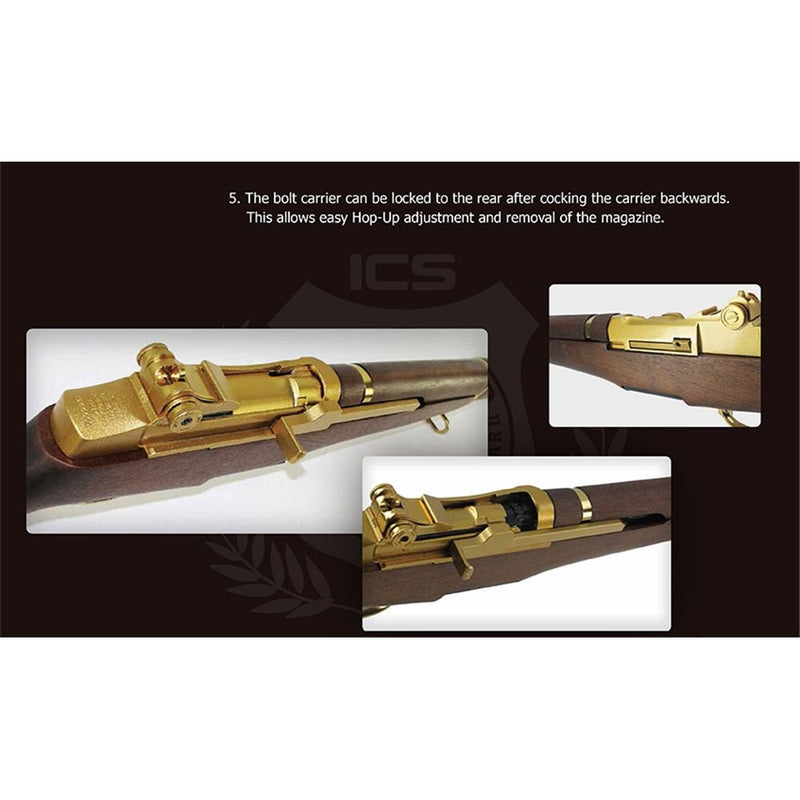 Garand M1 70° Anniversary 8mm. AEG Limited Edition by Ics