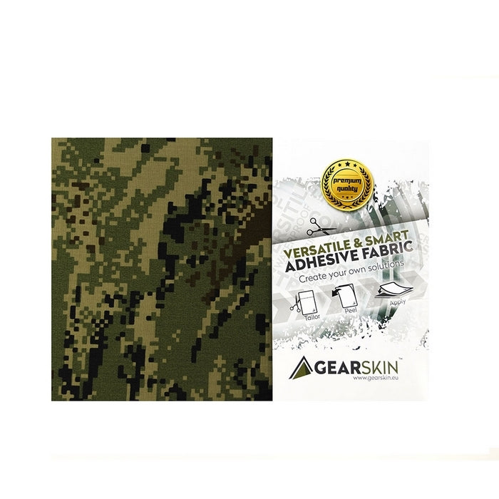 Gearskin Cropat Woodland V2 Self Adhesive Rip-Stop Protection