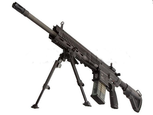 H&K 417 Sniper Heckler & Koch 350 C Bipod + Case by Vfc per Umarex