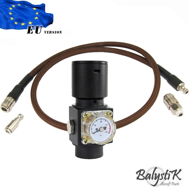 HPA HPR800C V3 Regulator 8mm. Deep Coffe Line - EU by Balystik Airsoft Parts