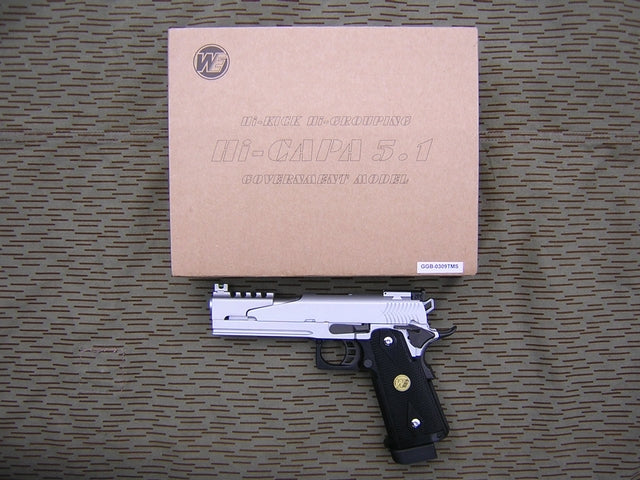 Hi-Capa 5.1 Full Inox metal WE