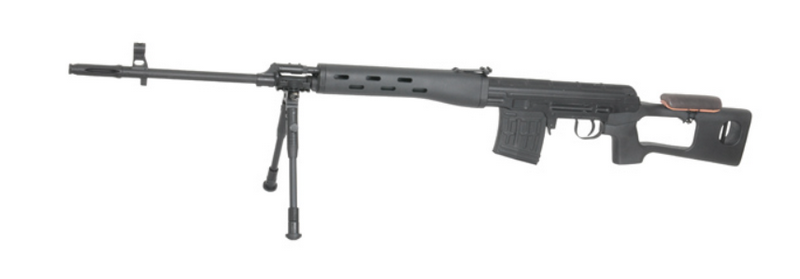 SVD Dragunov Type Full Metal AEG Barrel - Hop Up & Spring Bolt Action Rifle by KOER