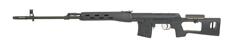 SVD Dragunov Type Full Metal AEG Barrel - Hop Up & Spring Bolt Action Rifle by KOER