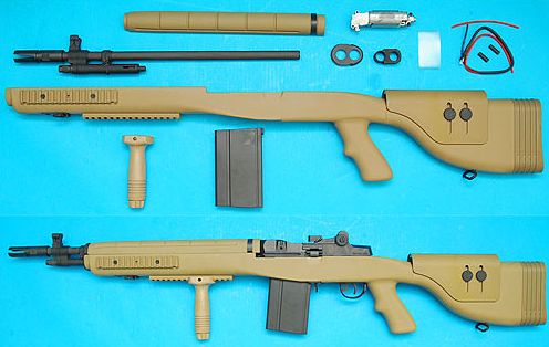 M14 Kit MK14 DMR TAN G&P