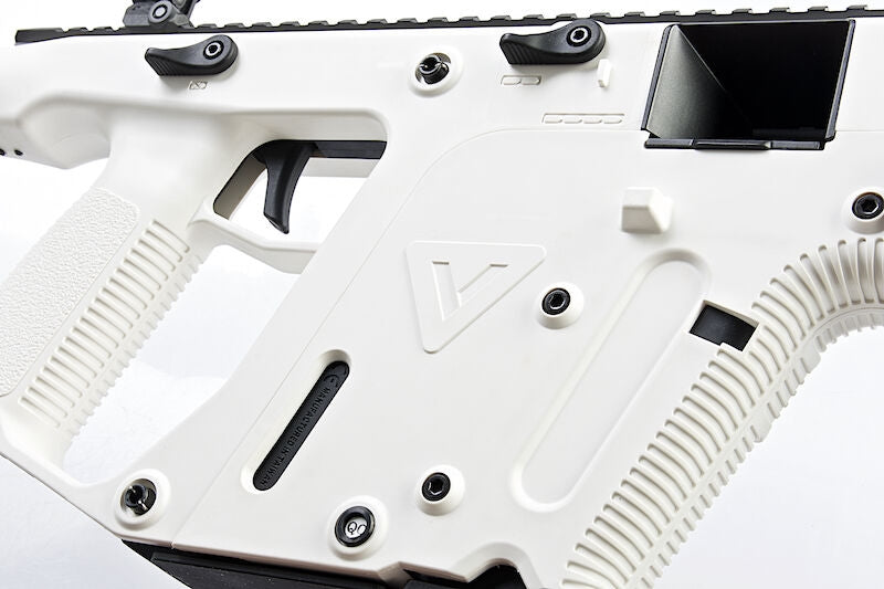 Krytac Kriss Vector "Alpine White" SMG Rifle Mock Suppressor Limited Edition by Krytac