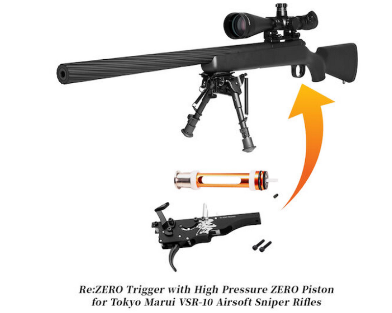 Laylax PSS Zero Trigger High Pressure Zero Piston Tokyo Marui VSR10 Sniper Rifle by Laylax