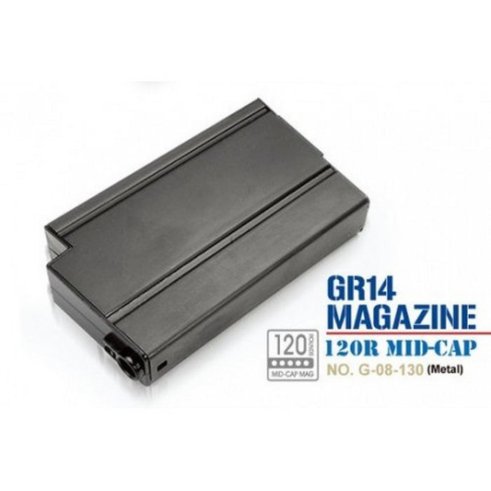 M14 - GR14 - EBR 120bb Magazine Caricatore Monofilare G-08-130  by G&G