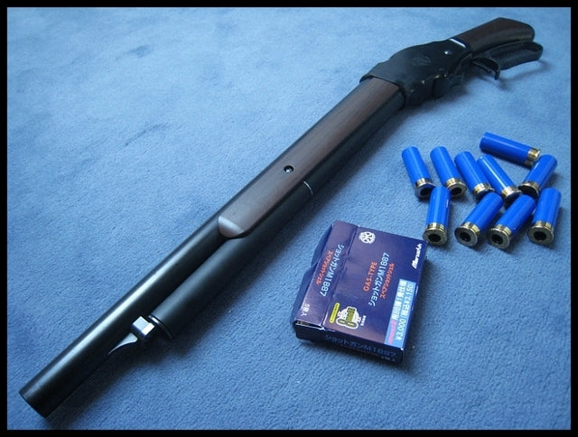 M1887 "Terminator 2" Winchester Full Wood & Metal a Gas 8mm. by Marushin