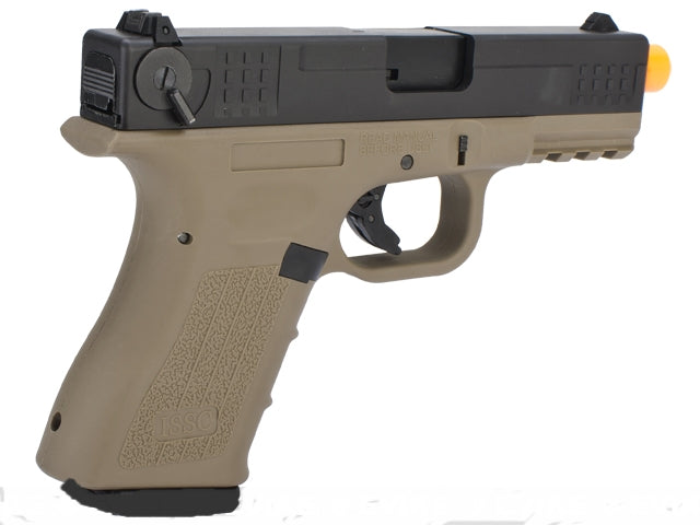 ISSC Austria M22 Tan Full Metall GBB Gas Blowback Co2 Pistol by We