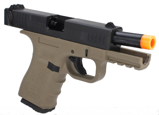 ISSC Austria M22 Tan Full Metall GBB Gas Blowback Co2 Pistol by We