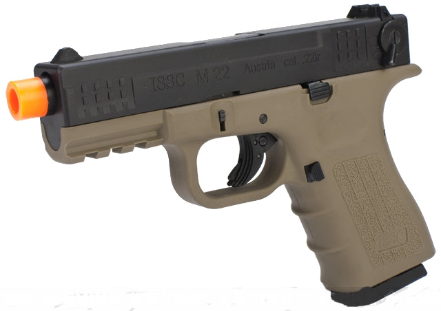 ISSC Austria M22 Tan Full Metall GBB Gas Blowback Co2 Pistol by We