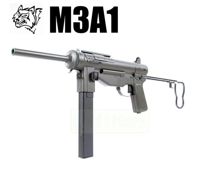 Snow Wolf M3A1 Grease Gun SW-06 Full Metal by Snow Wolf