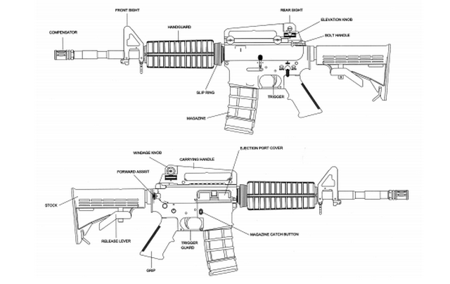 M4 V2 GBB Open Bolt by Kjw