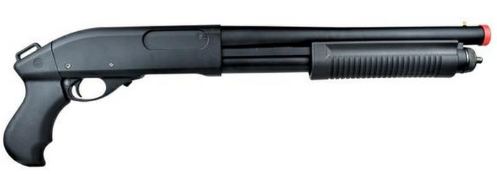 M870S "Shorty" Gas Shotgun 3 - 6 Shots Full Metal by Golden Eagle