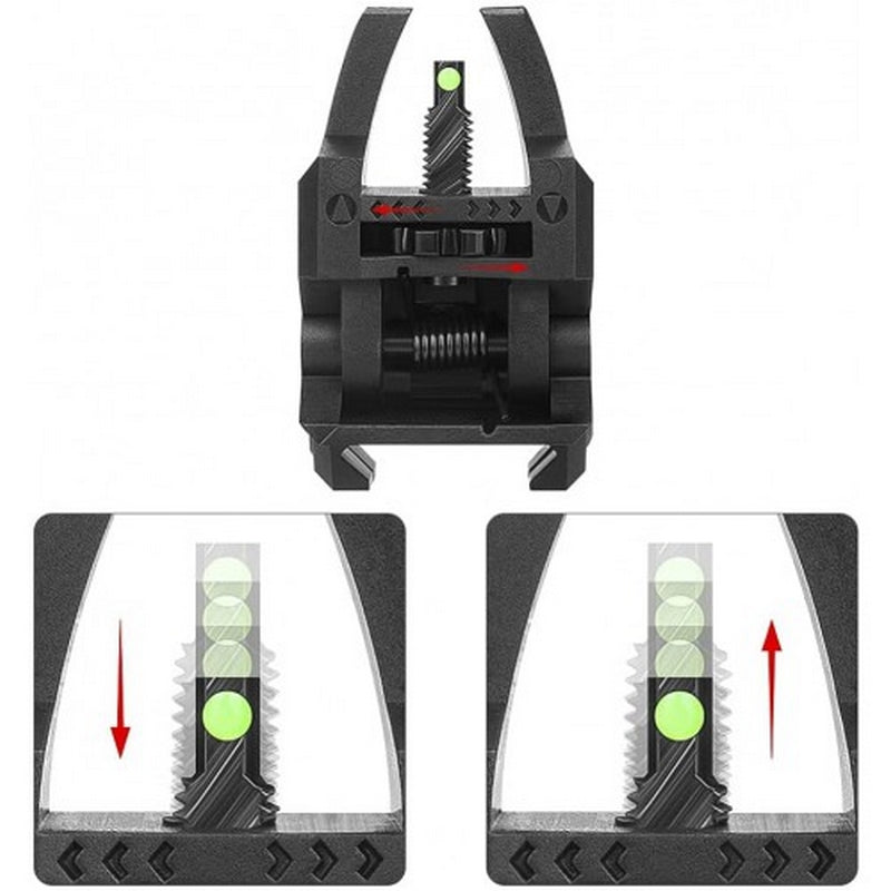 MGPCQB Flip Up Sight Set War Armour Quasar Armor Gen2 by MGPCQB