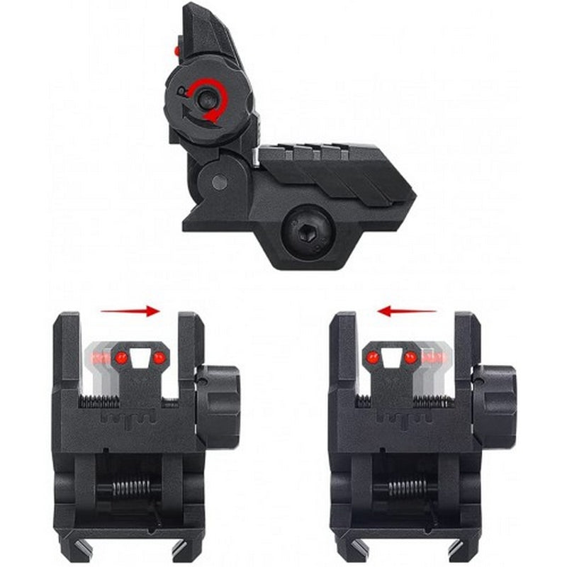 MGPCQB Flip Up Sight Set War Armour Quasar Armor Gen2 by MGPCQB