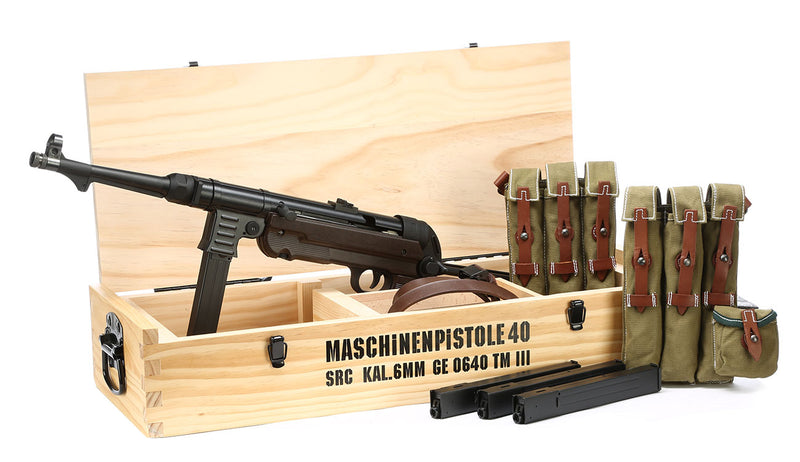 SRC MP40 - SR40 "Schmeisser" Maschinenpistole AEG EBB Electric Blowback Special Limited Edition by SRC