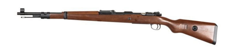 Mauser K98 KAR98K  Full Metal Abs Wood type Stock Spring Bolt Action by Snow Wolf