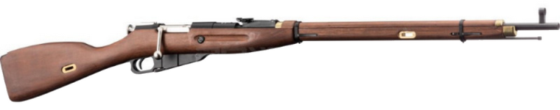 Mosin Nagant 1891-30 Full Wood & Metal Spring Powered Rifle by PPS Bo Manufacture