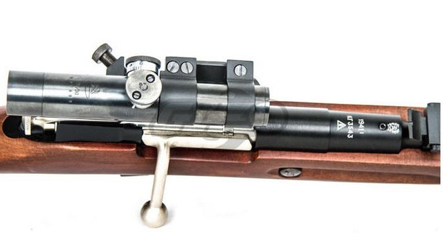 Mosin Nagant Full Wood & Metal Model 1891-30 Sniper  PU Scope Gas Power by Red Fire