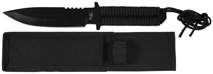 Paracord BK Rescue Survival Knife by MFH Int. Comp.