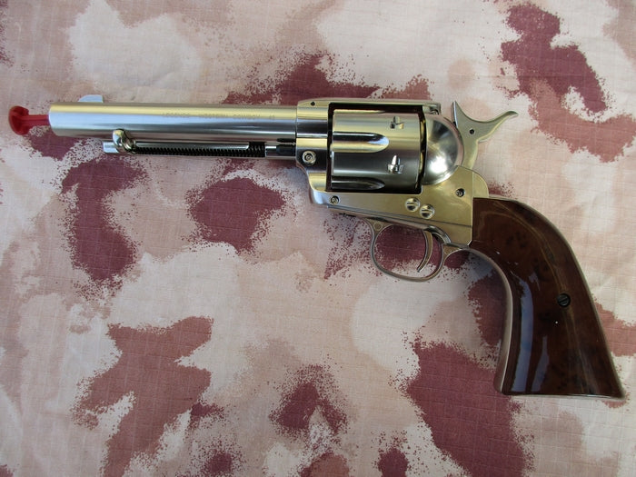 Peacemaker .45 Co2 Single Action SAA Western Legends Chrome Version by GK Tactical per Umarex