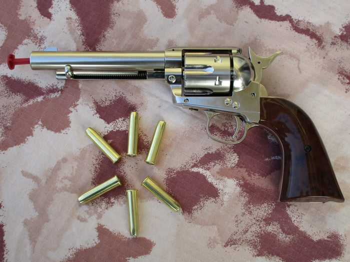 Peacemaker .45 Co2 Single Action SAA Western Legends Chrome Version by GK Tactical per Umarex