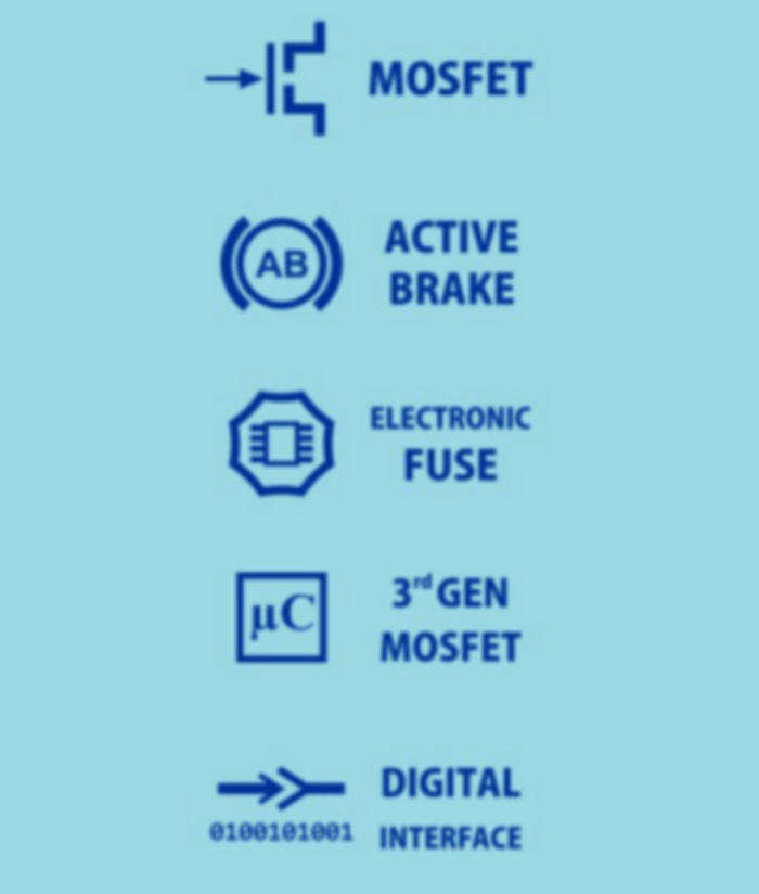 Mosfet Pico AAB Active Break by Gate