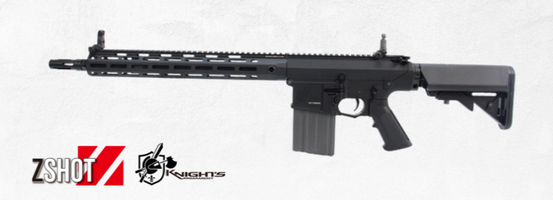 G&G SR25 M-LOK Knight's Armament - ZShot (G2H) E2 APC ETU-Mosfet Li-Po Ready 11,1v. G2H-016-APC-BNB-NCM by G&G