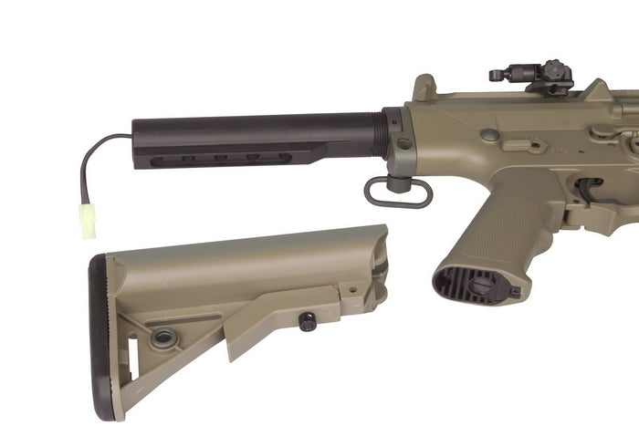 SR25 M110K Tan Stoner Knights Armament by Ares