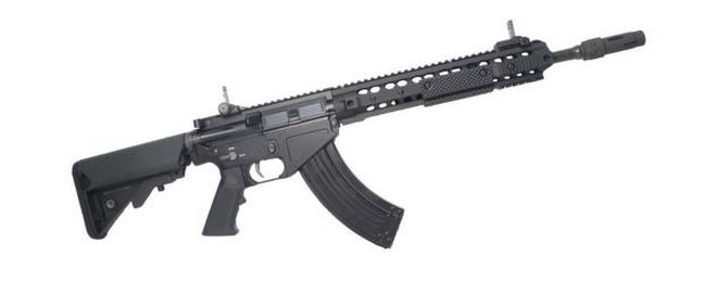 SR47 Knight's Armament URX 12,5" 3.1 EBB Rifle by Bolt Airsoft