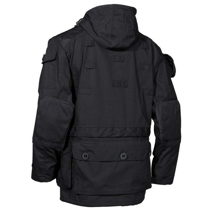 Smock Black Commando Jacket Rip Stop