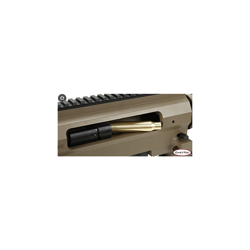 Socom Gear CheyTac M200 Intervention 8mm. Scritte e Loghi Originali Gas Bolt Action Sniper Rifle Tan Cartridge Ejecting System