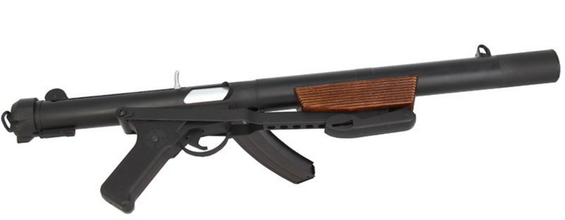 Sterling MK5 L34A1 Submachine Gun Full Wood & Metal by S&T