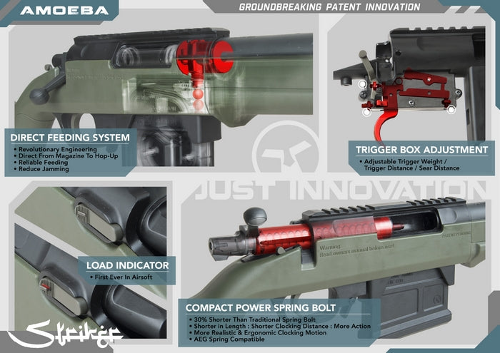 Striker Amoeba S1 Sniper Rifle OD by Ares