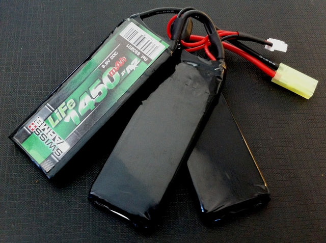 Li-Fe PO4 Batteria 9,9v 1450mAh 20c by Swiss Arms