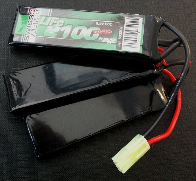 Li-Fe PO4 Batteria 9,9v 2100mAh 20c "Triple" by Swiss Arms