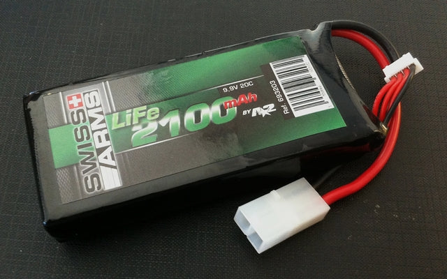 Li-Fe PO4 Batteria 9,9v 2100mAh 20c by Swiss Arms