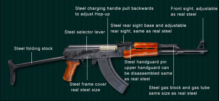 Type 56-1 S China Army Full Wood & Metal by Real Sword