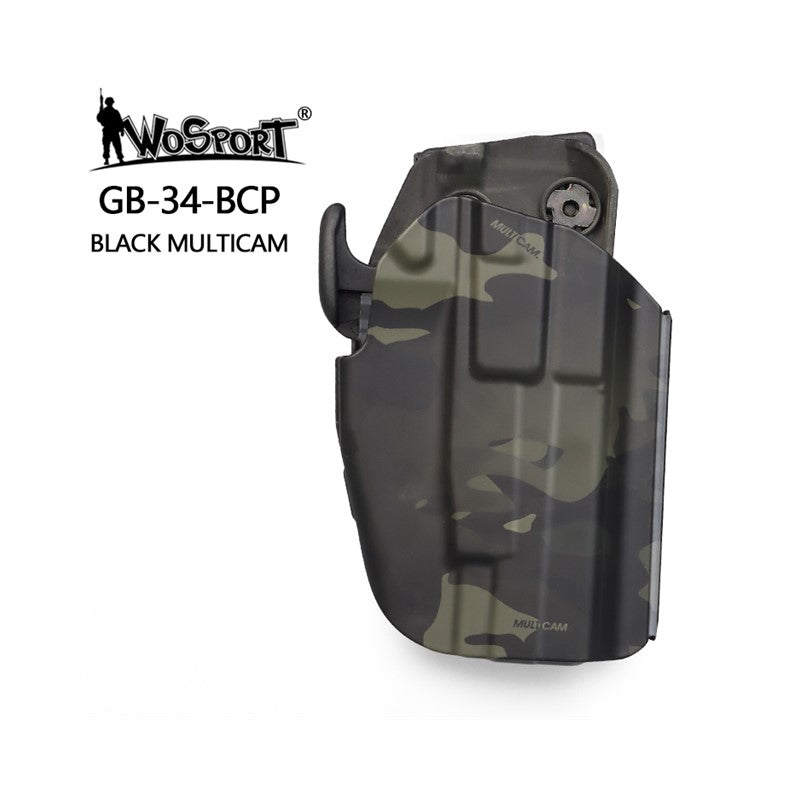 Universal Rigid Holster Multicam Black