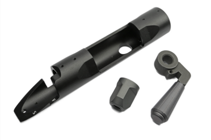 Vsr10 lLeft Steel Bolt Handle Kit by Maple Leaf Ra-Tech