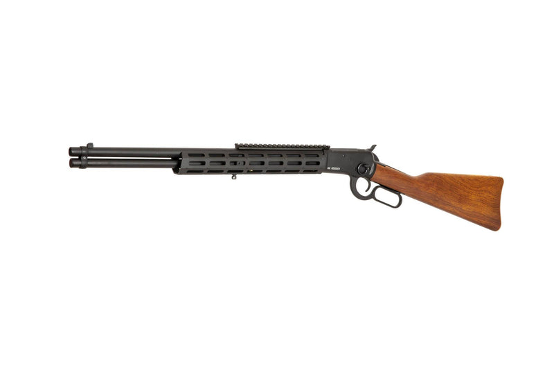 Winchester M1892R "Saddle Gun" V2 Range Gas Real Full Metal & Abs Stock Wood type Version by A&K