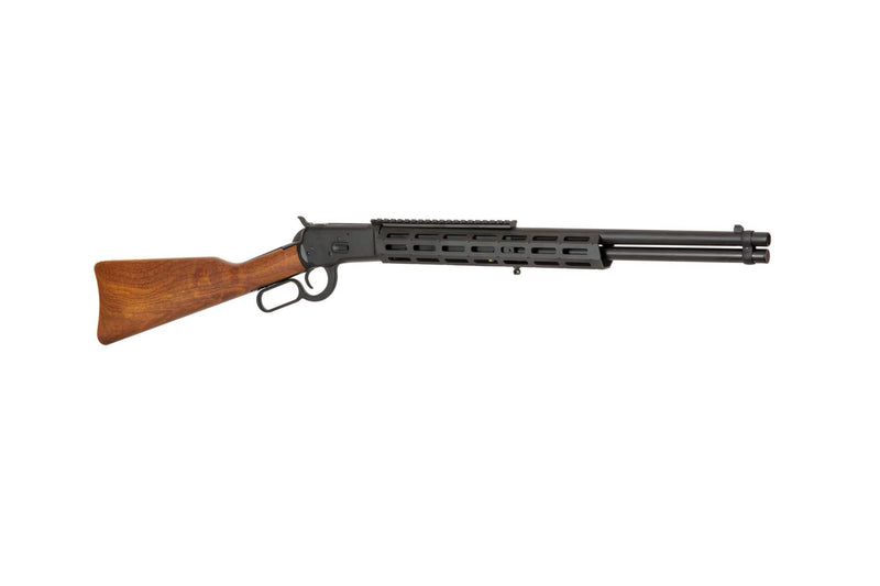 Winchester M1892R "Saddle Gun" V2 Range Gas Real Full Metal & Abs Stock Wood type Version by A&K