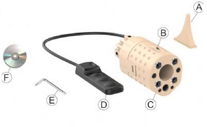 XG110T Tan Torcia Laser by Laserled