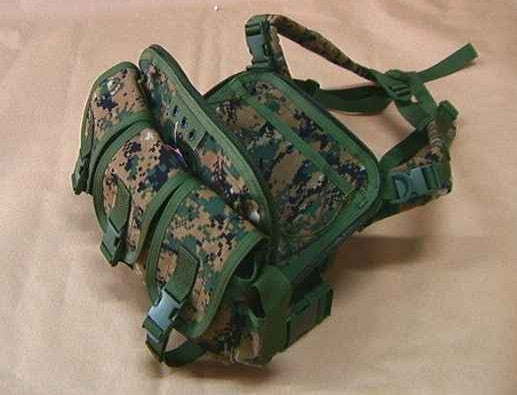 Commander Pouches Chest Marpat Digital Woodland J-Tech